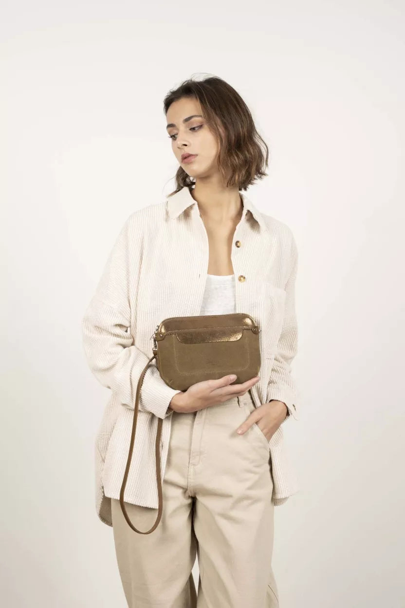 Sac bandoulière en cuir