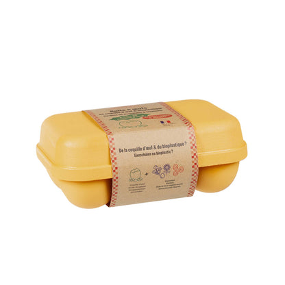 Boîte 6 œufs en coquille d'oeufs