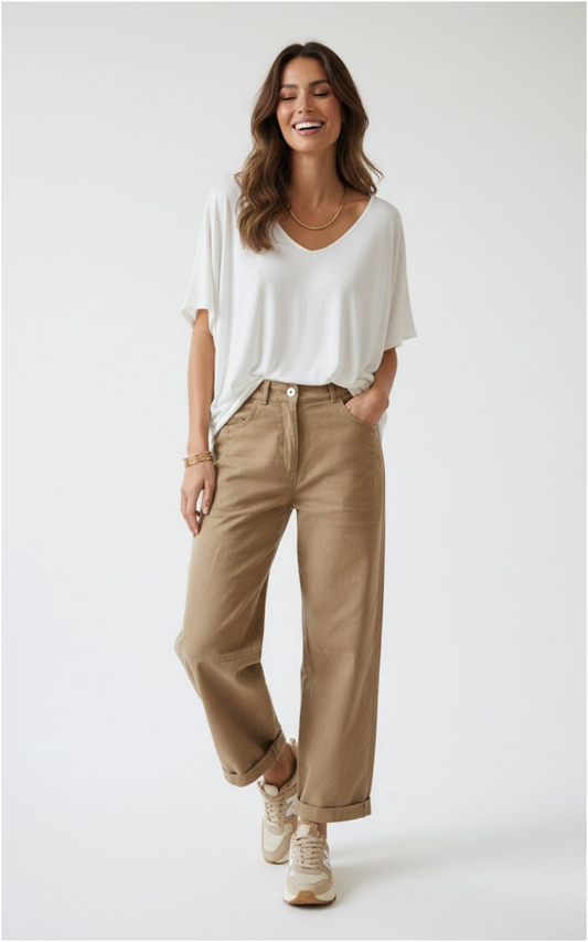 Pantalon beige
