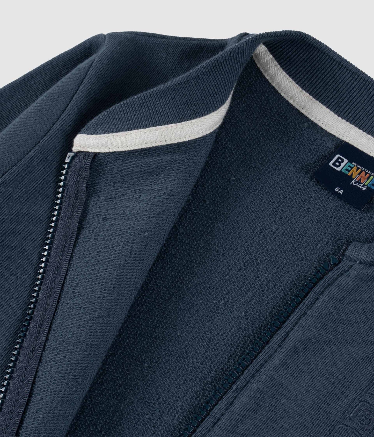 Blouson molleton océan