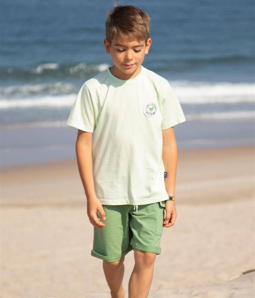 T-Shirt fun summer vert menthe