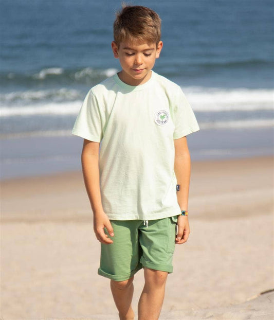T-Shirt fun summer vert menthe