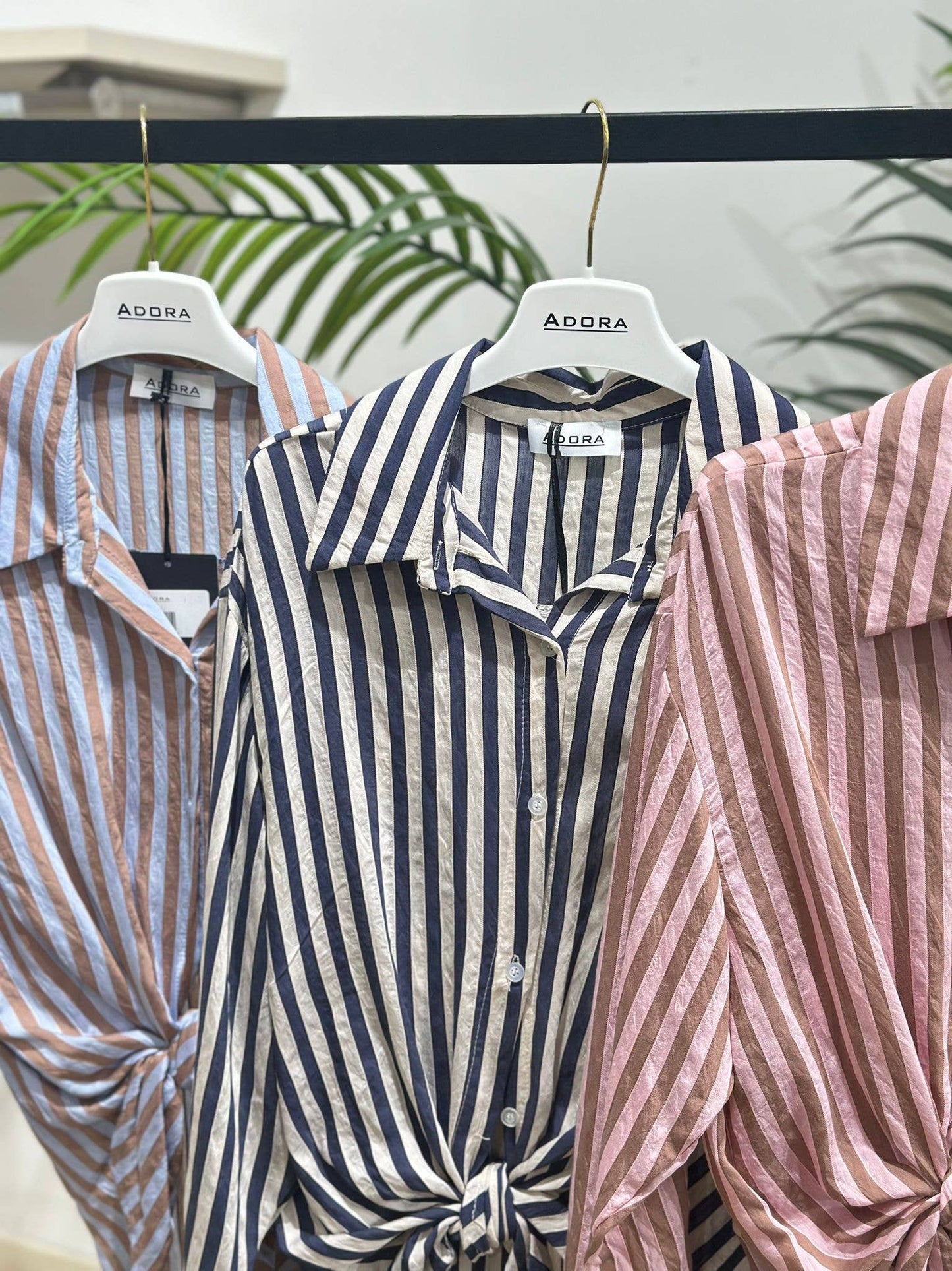 Chemise à rayures