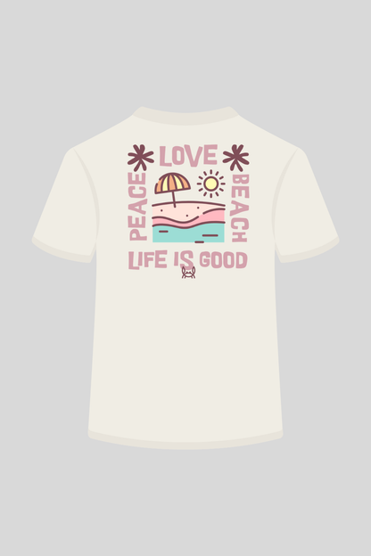 T-shirt imprimé vanille