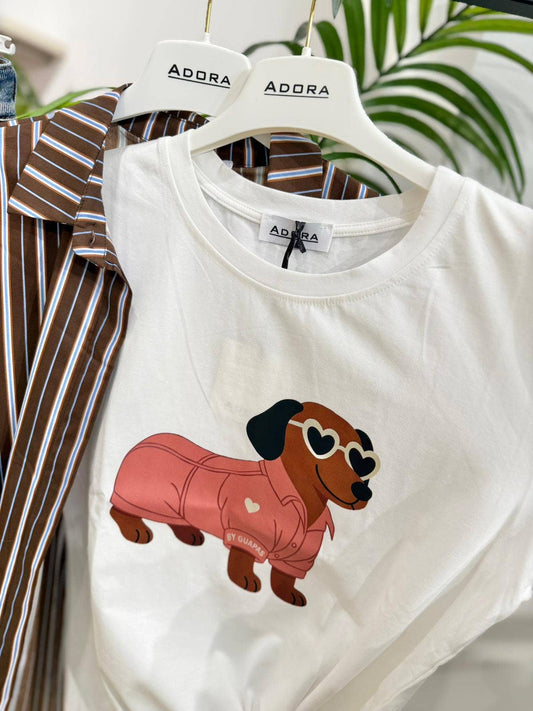 T‑shirt femme imprimé – Coupe confortable et design moderne