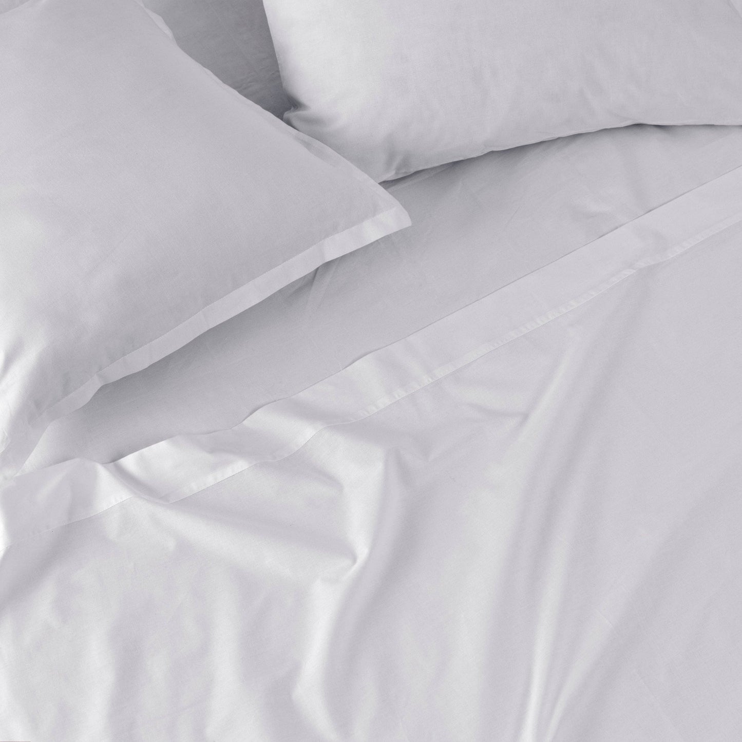 Drap-housse blanc 200 fils/cm²