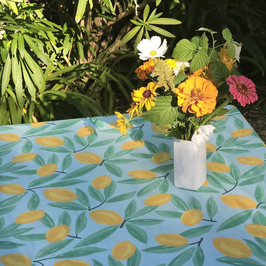 Nappe enduite citrons