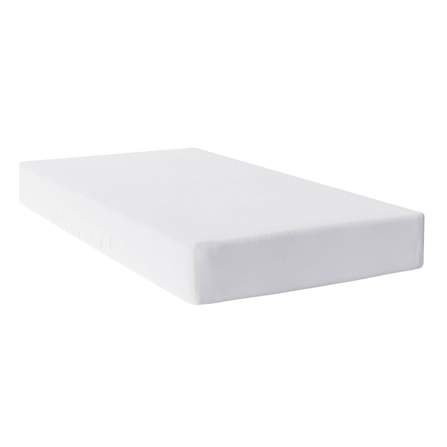 Drap-housse blanc 200 fils/cm²