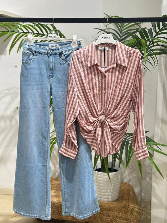 Chemise à rayures