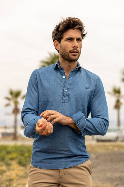 Chemise sport en denim