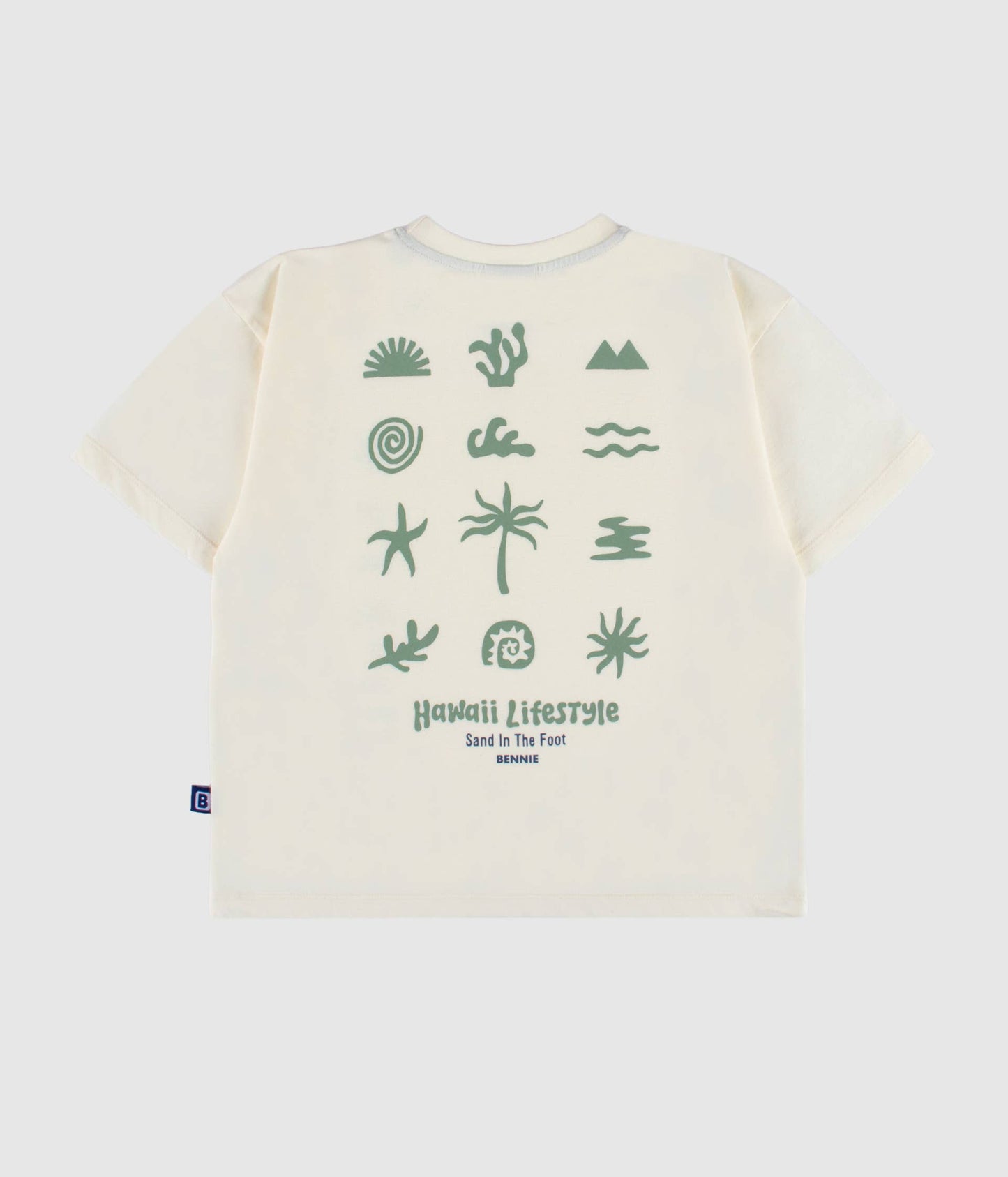 T-shirt oversize sable