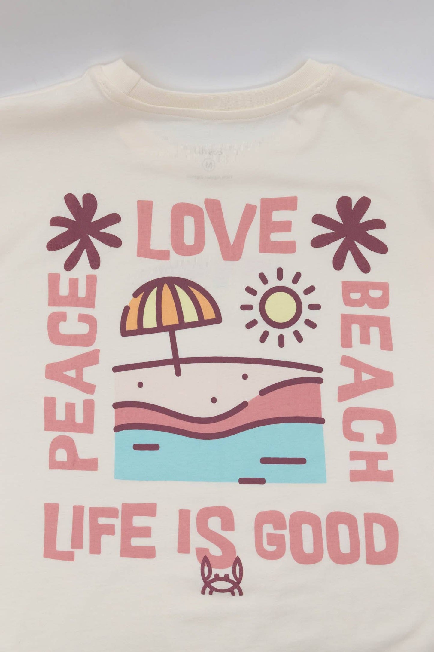 T-shirt imprimé vanille