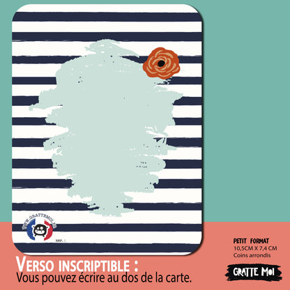 Carte à gratter "Tu vas être tatie" / "Tu vas être tonton"